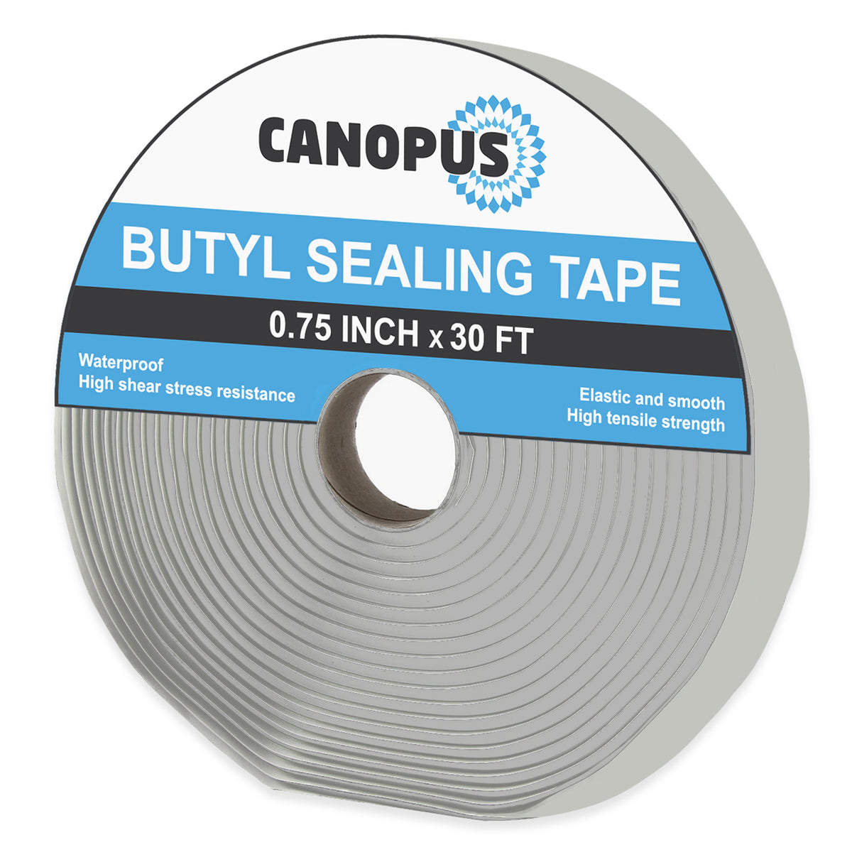 Butyl Seal Tape, 0.75in x 30ft, Very Strong, Heavy Duty – Canopus USA