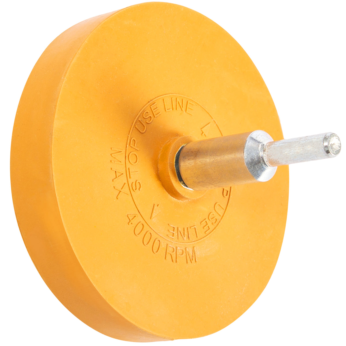 Heavy Duty Rubber Eraser Wheel Slotted Edge Pad With Drill - Temu Italy