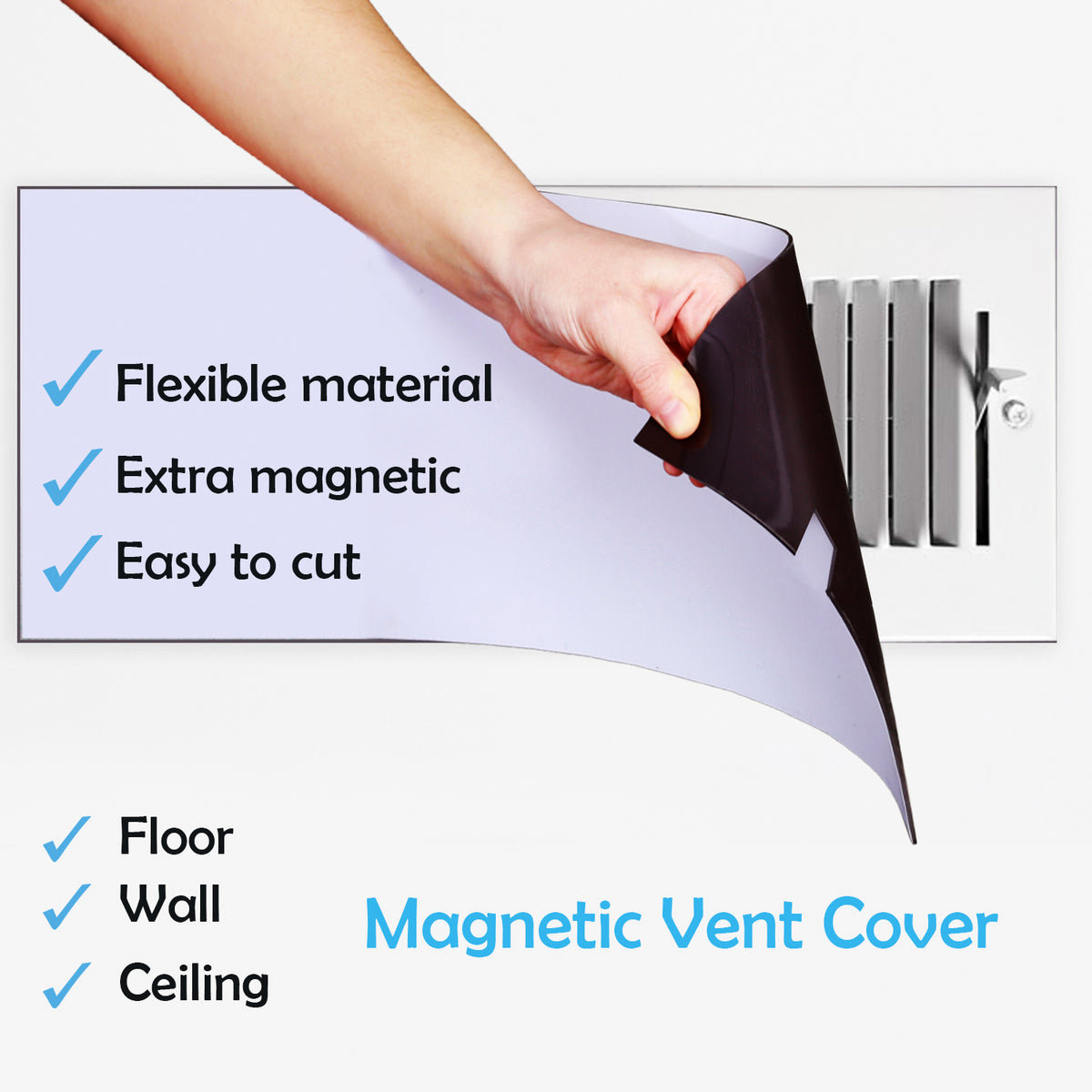 Magnetic Vent Cover, 8 by 15 Inches, Pack of 3 – Canopus USA