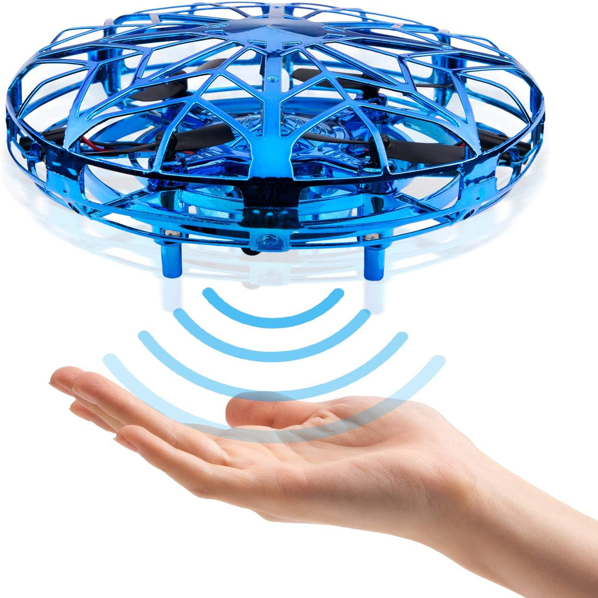Hand Operated Mini Drone Quad Induction Levitation UFO Canopus USA