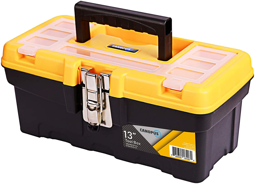 CANOPUS Plastic Tool Box, 13 inch Portable Tool Box – Canopus USA