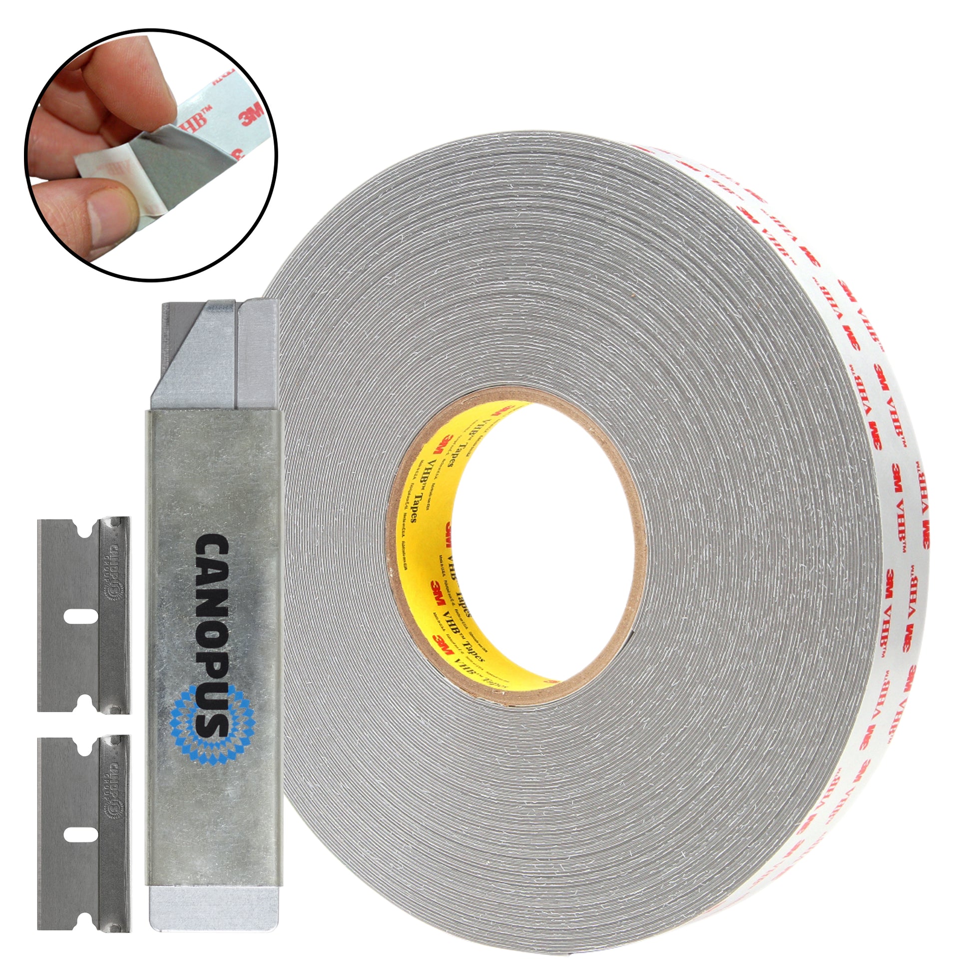 3M RP45 Double Sided Heavy Duty, VHB Mounting Tape, Waterproof Acrylic
