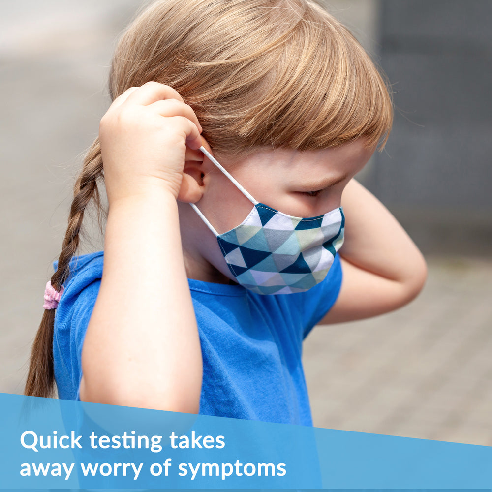 COVID19 AtHome Rapid Self Test, Results in 15 Minutes (FDA EUA Autho