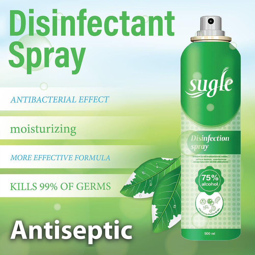 75% Alcohol Disinfectant Spray (6 packs), 16.9 Fl Oz – Canopus USA