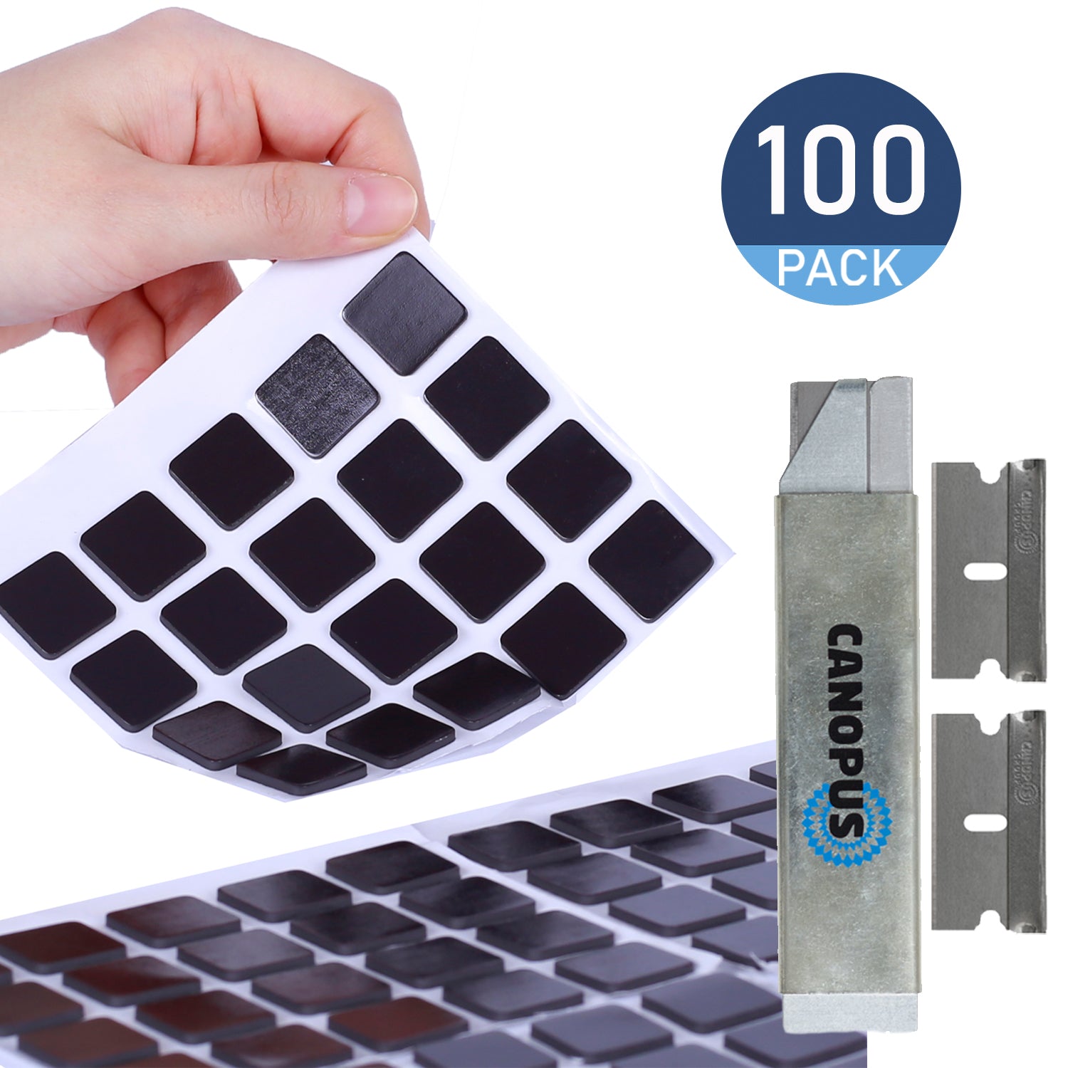 Square with Adhesive Backing Canopus USA